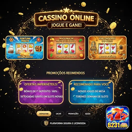 Variedade de jogos em cassino online atrai jogadores